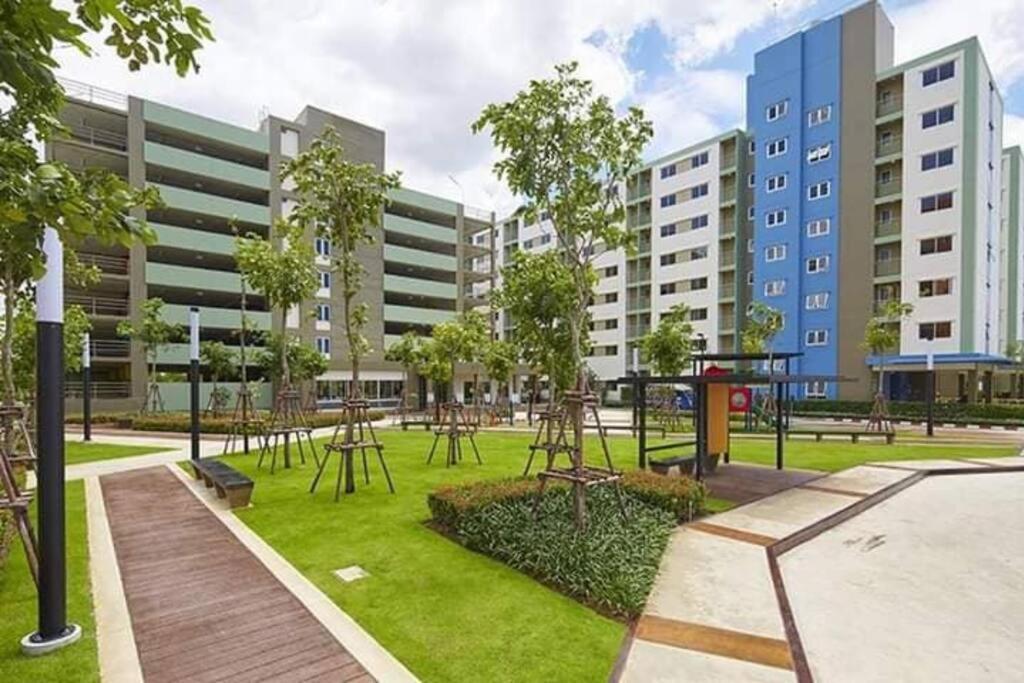 Apartamento Baan Kidtang Rangsit Exterior foto